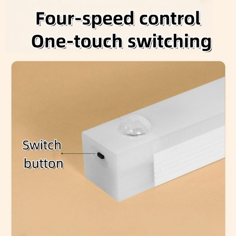 Wireless Motion Sensor LED Night Light | USB Rechargeable | Stick-On Stair & Hallway Light